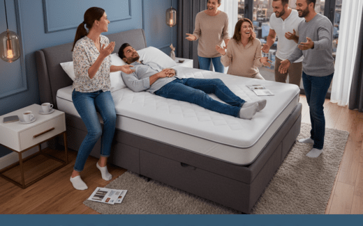 viel über Wasserbetten gesprochen