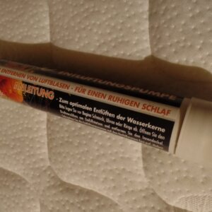 Entlüftungspumpe für Wasserbett