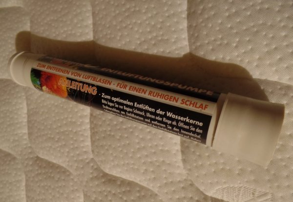Entlüftungspumpe für Wasserbett