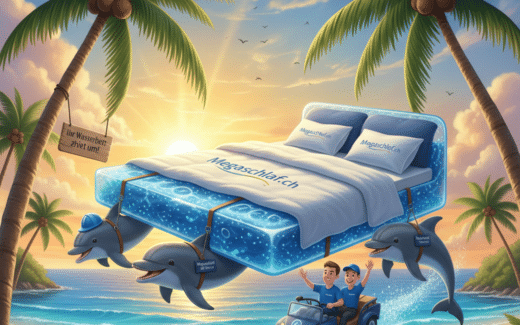 Wasserbett zügeln, Umzug