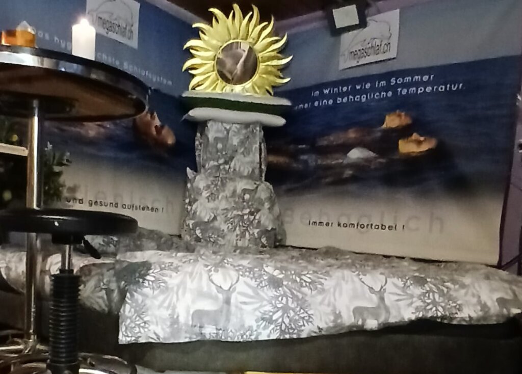 Megaschlaf Wasserbett Ausstellung Sursee, 8eck Wasserbett