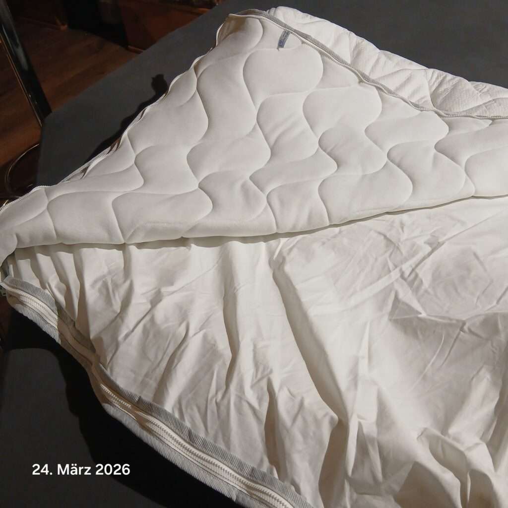 Integrierte Milben- und Schuppenstopp-Schicht Wasserbett