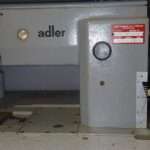Adler 467 Industrienähmaschine Güttinger AG Zürich Service-Siegel