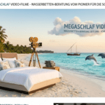 Megaschlaf Wasserbetten Beratung Filme Pionier Schweiz Karibik Delfin