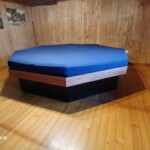 8eck Achteck Wasserbett Split Design Buche massiv 8eck Achteck Wasserbett Split Design Buche massiv