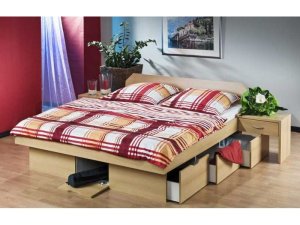 Schubladensockel Wasserbettstauraum