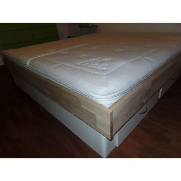 Eiche Schubladen Kopfteil