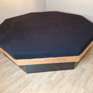 Achteck Wasserbett Buche