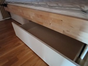 Wasserbett Schubladen / Sockel